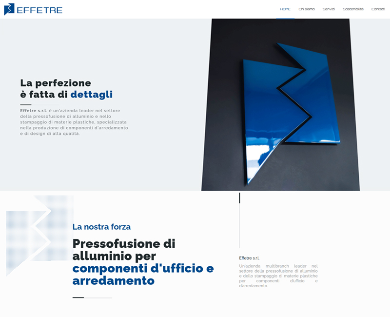 Creazione e gestione Sito web Effetreitaly.com